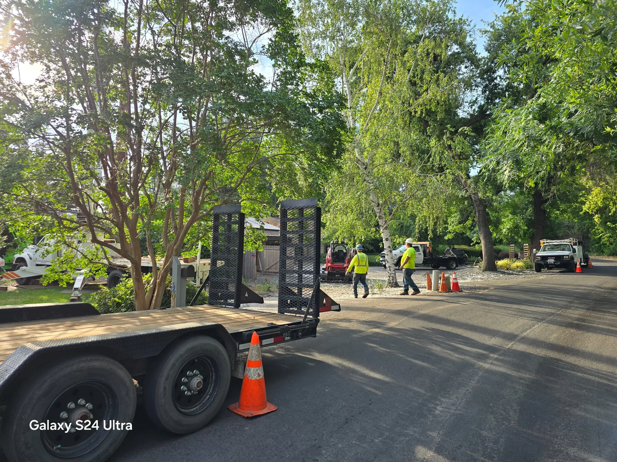 Crew & Site Setup - real RAWE Vegetation Management project photo